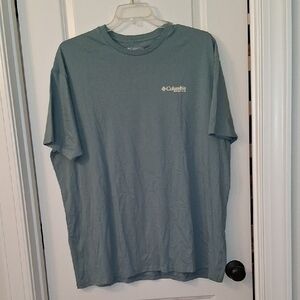 Columbia Men's Teal Short Sleeve Tee